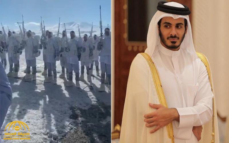 شقيق أمير قطر حاول يتباهى بالجيش التركي  بتغريدة فلحقته سخرية المغردين