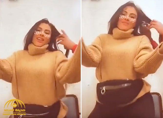 شاهد: الفنانة  "مريم حسين"  تفاجئ متابعيها بوصلة رقص مثيرة داخل صالون تجميل