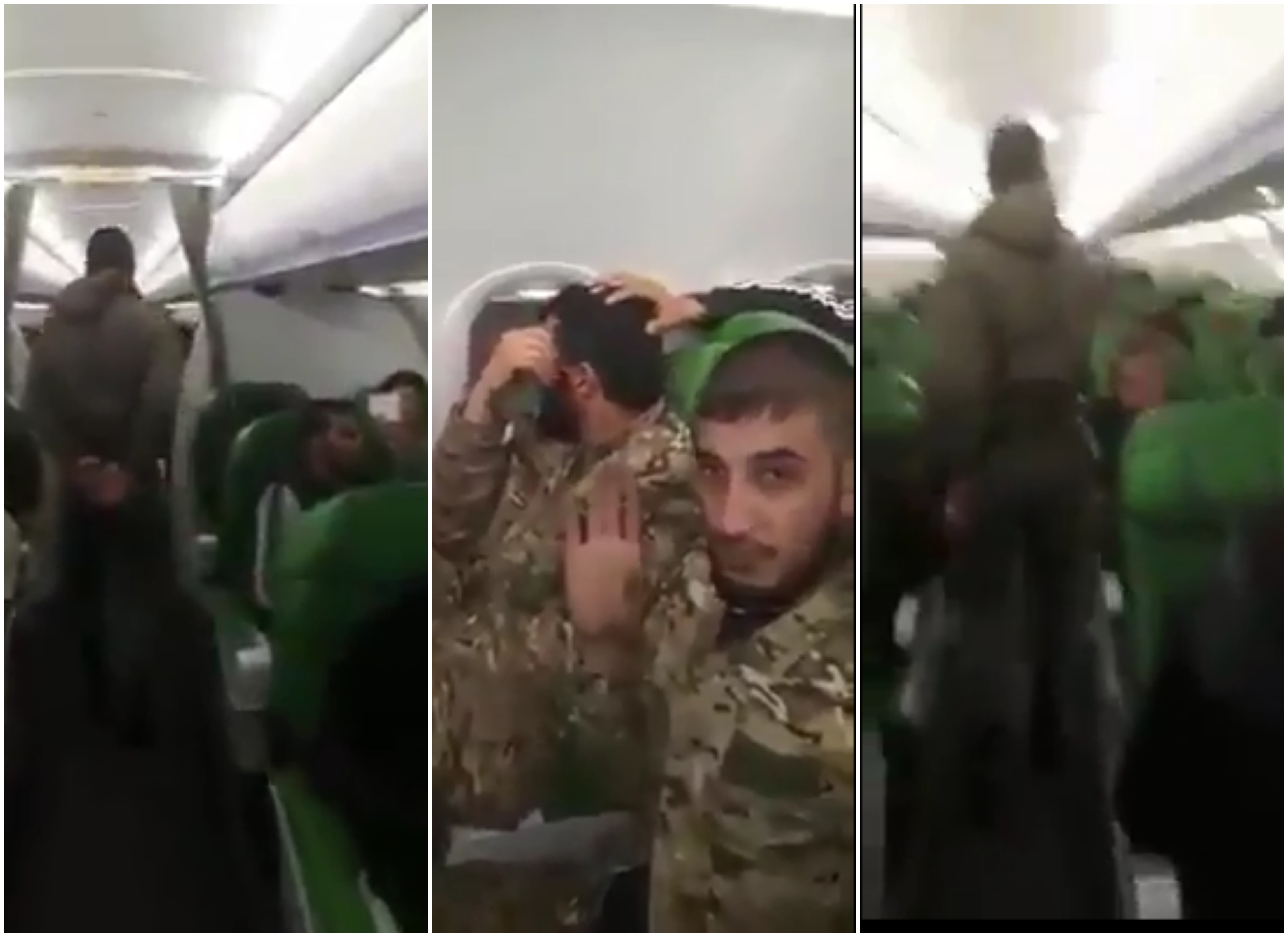 شاهد : فيديو يوثق نقل المرتزقة السوريين بالطائرة إلى ليبيا للانضمام لميليشيات الوفاق!