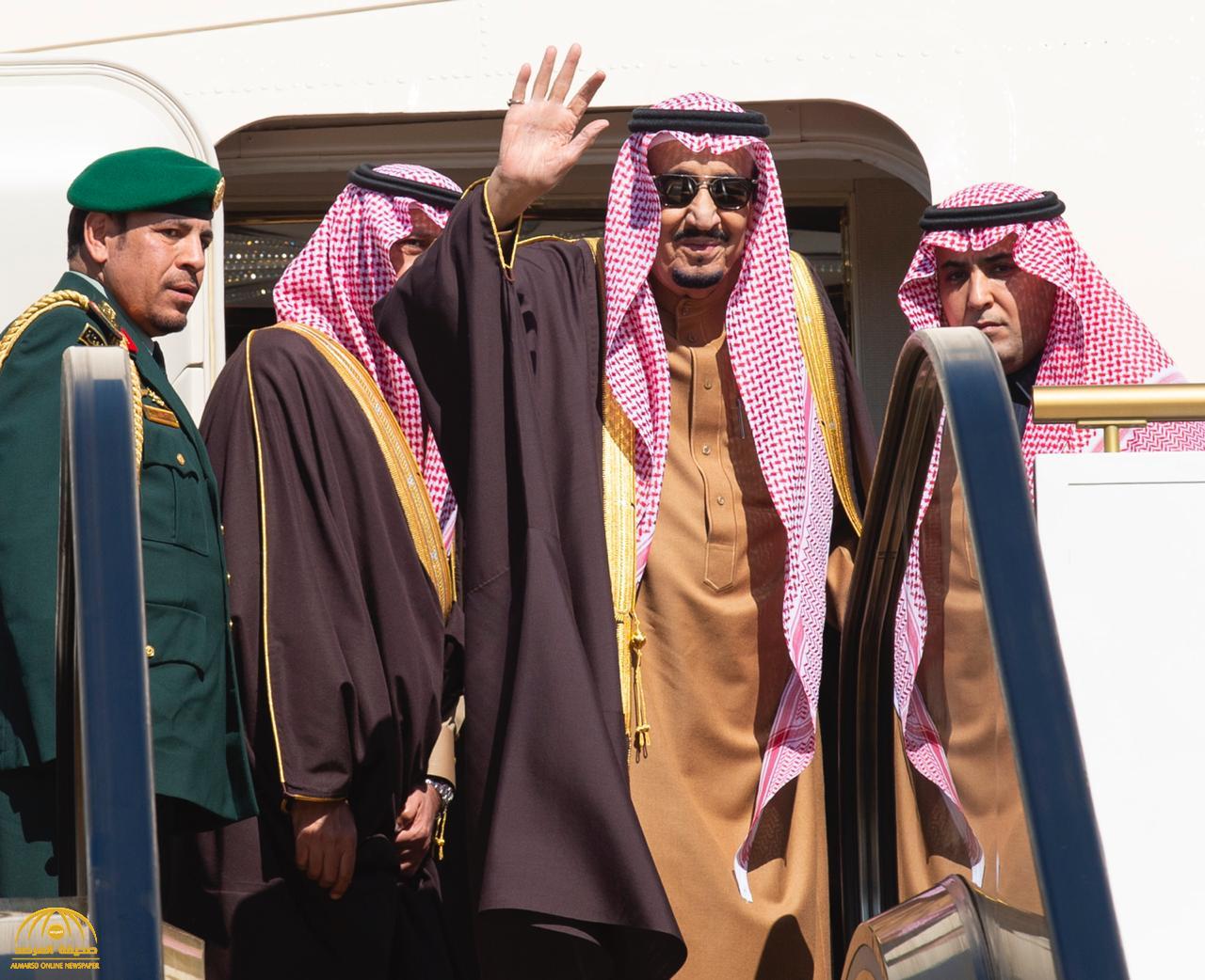 ‏الديوان الملكي‬⁩ : خادم الحرمين‬⁩ يغادر إلى سلطنة عمان لتقديم العزاء في وفاة السلطان قابوس - صور