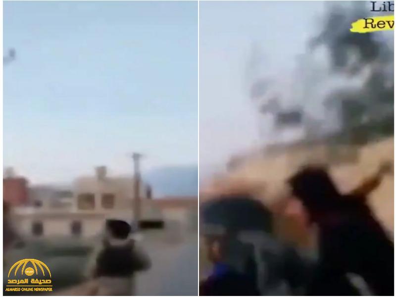 ‏ شاهد.. مقاتلون يتحدثون بلهجة سورية يتجولون بالأسلحة في العاصمة الليبية ‎طرابلس