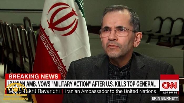 سفير إيران لدى الأمم المتحدة يوضح كيف سترد طهران على مقتل قاسم سليماني