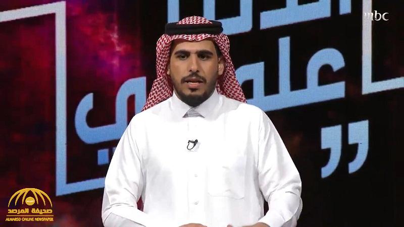 بالفيديو : أحمد القرني يروي تفاصيل المقذوف الذي تسبب في بتر يده!