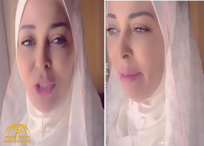 ‏شاهد.. فنانة شهيرة ترتدي الحجاب وتوجه رسالة لمتابعيها