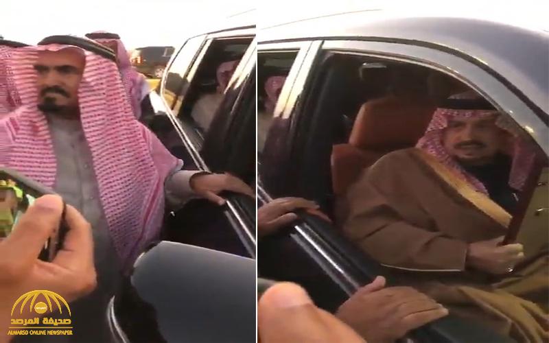 مواطن يفاجئ أمير الرياض بهدية غير متوقعة .. شاهد ردة فعل الأخير