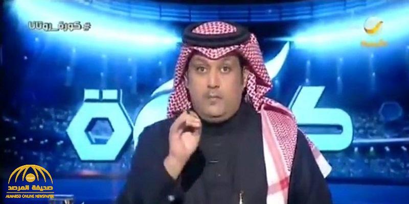 بالفيديو .. تركي العجمة: إذا حدث هذا الأمر في مباراة النصر والشباب سيكون أقبح تصرف في تاريخ الرياضة السعودية !
