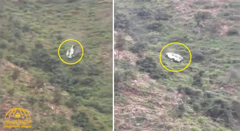 تفاصيل جديدة بشأن حادثة سقوط سيارة من أعلى جبل منجد بجازان .. والكشف عن مصير من كانوا بداخلها