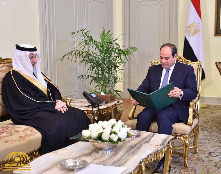 تفاصيل رسالة "خادم الحرمين" الخطية  إلى الرئيس المصري