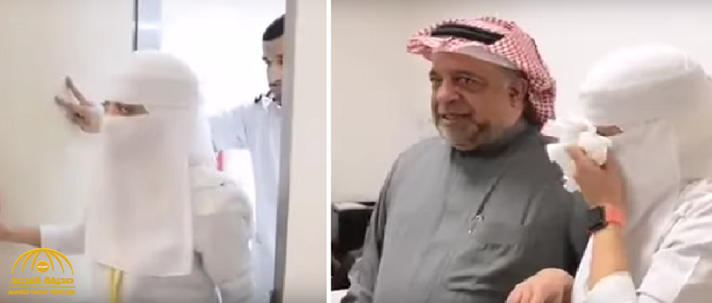 بالفيديو : ممرضة مستشفى الملك فهد بالهفوف تكشف سبب دخولها في نوبة بكاء بعدما شاهدت والدها في مكتب المدير !