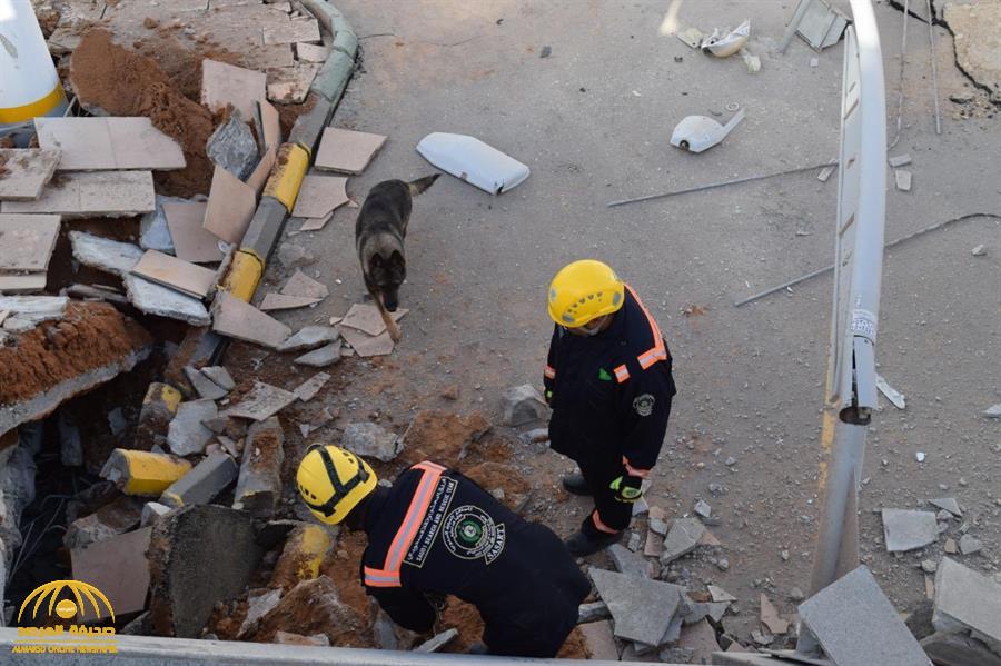 "أمانة الرياض" تكشف ملابسات انهيار سقف مواقف بحي الياسمين