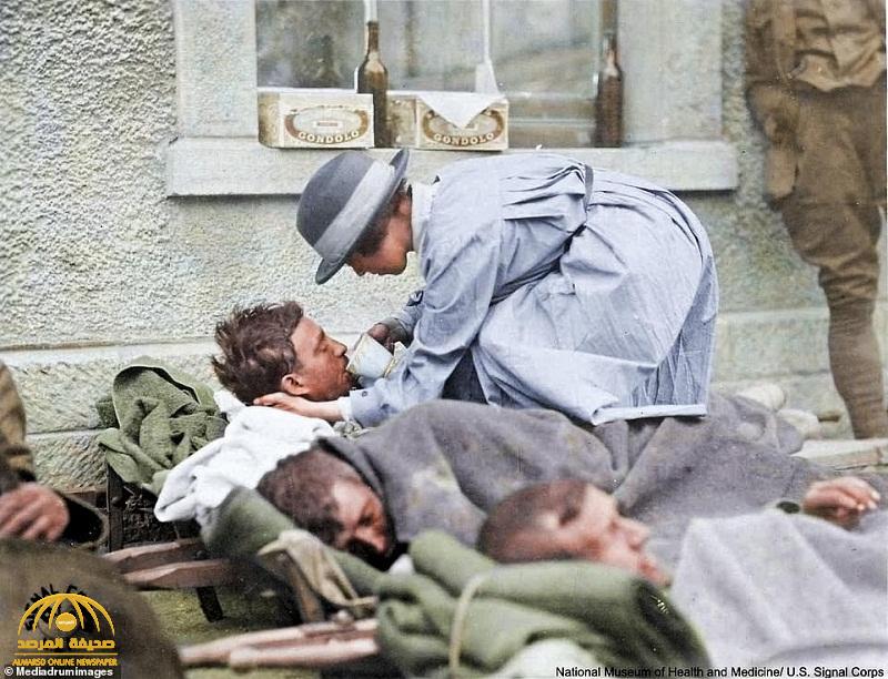 شاهد بالصور : وباء ضرب العالم بعد الحرب العالمية الأولى شبيه بالكورونا راح ضحيته الملايين