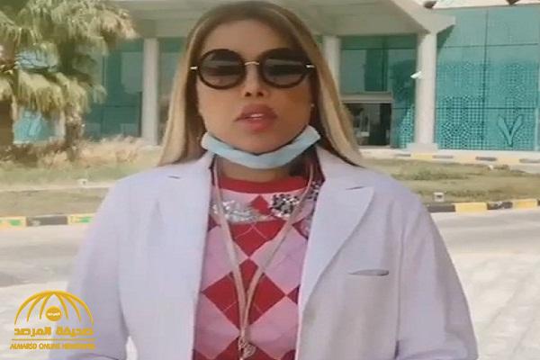 تصرف صادم من كويتية مصابة بكورونا في مستشفى جابر تجاه ممرضة لتنقل لها العدوى - فيديو