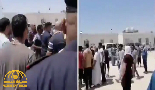 شاهد: غضب عمالة مخالفة في الكويت بعد تقديم "ملابس" لهم من قبل متبرع !