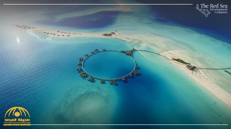 الكشف عن المخطط التفصيلي لتشييد فنادق ومطاعم وفيلل عائمة فوق الماء حول ٤ جزر في مشروع البحر الأحمر !