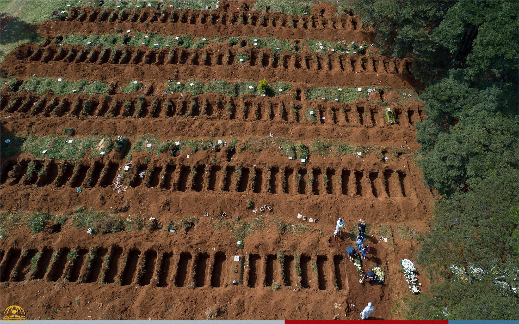 استعداداً للأسوأ .. شاهد بالصور : البرازيل تحفر مقابر جماعية ضخمة  لدفن ضحايا كورونا