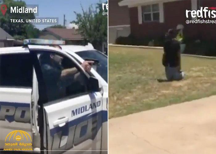 شاهد: رجال شرطة أمريكيون يصوبون أسلحتهم تجاه شابً أسود ويسقطون جدته المسنة أرضًا