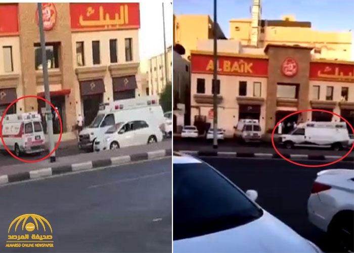 أول تعليق من شركة  “البيك” على مقطع فيديو متداول لوقوف سيارتي إسعاف أمام أحد فروعها في مكة
