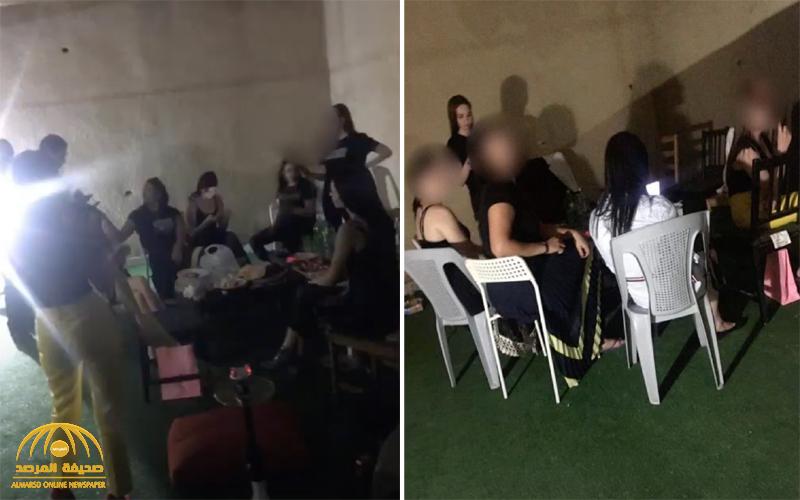 شاهد: رقص وخمر في حفل مختلط في شهر رمضان  لـ 14 شاباً وفتاة بالأردن