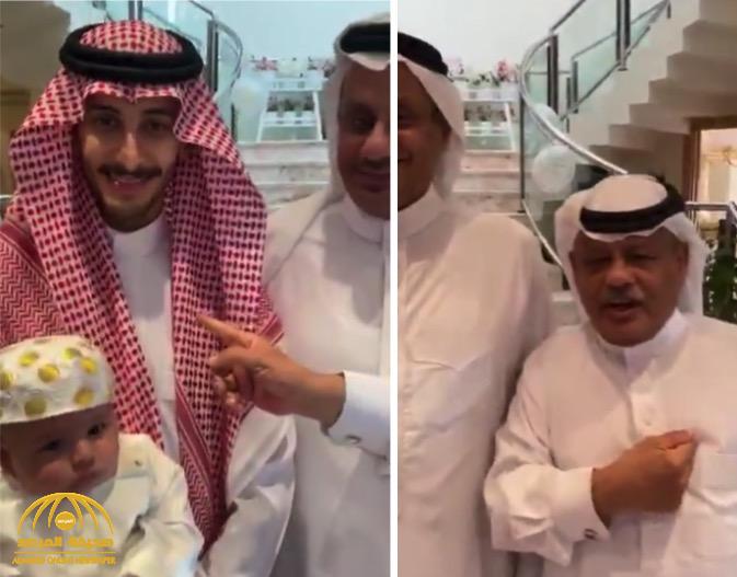شاهد:  عبد الرحمن الخطيب ينشر فيديو لأحفاده.. وآخر العنقود يثير الجدل