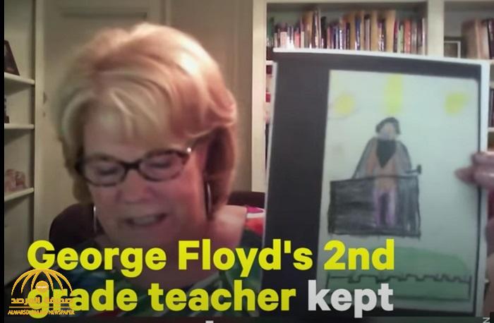 معلمة "جورج فلويد" تعثر على "شيء ثمين" في ملفاتها الخاصة.. ماذا رسم الضحية في عمر الـ 7 سنوات؟
