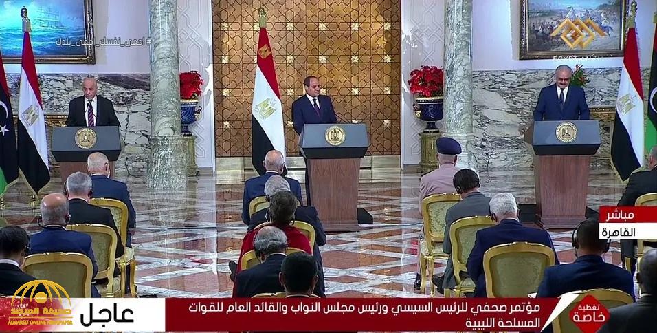 تفاصيل بنود اتفاق القاهرة لإنهاء الأزمة الليبية بين السيسي وخليفة حفتر وعقيلة صالح
