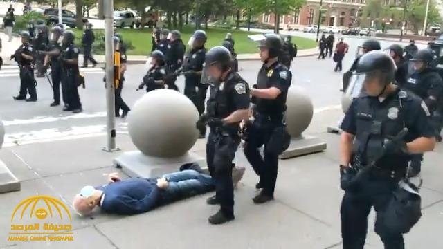 تطورات جديدة حول فيديو "مأساة المسن" في مظاهرات نيويورك .. وقرار مفاجئ من 57 ضابطاً