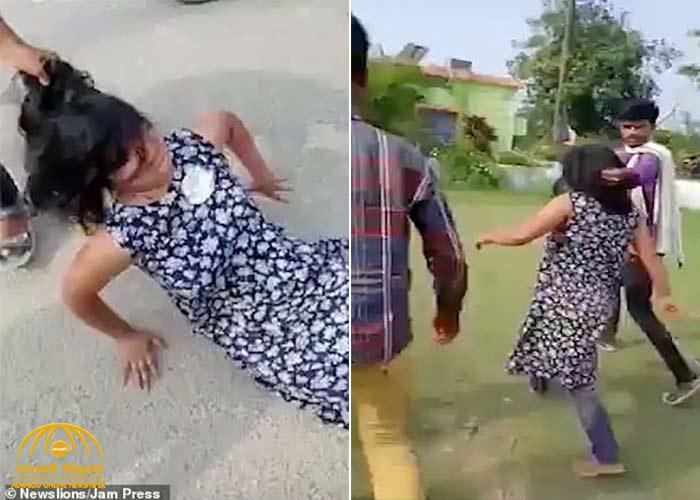 امرأة هندية تفاجئ زوجها وتحاول منع "زفافه" على أخرى.. شاهد ردة فعله