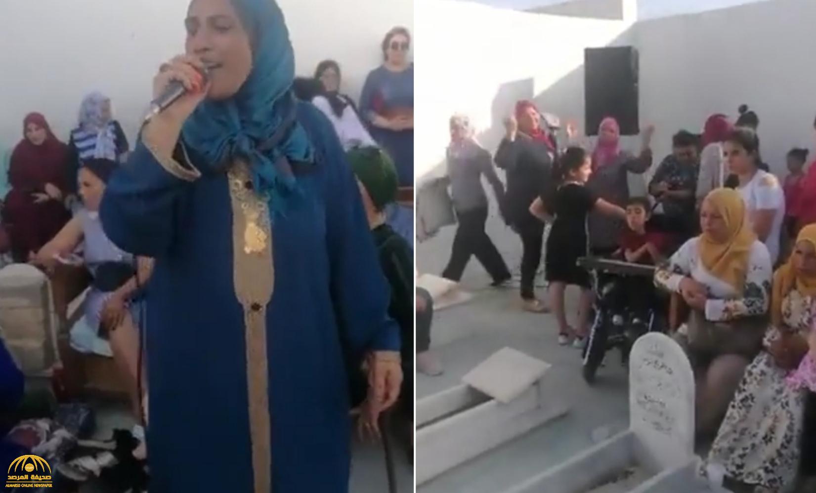 وسط الغناء والرقص.. شاهد: حفل زفاف غريب داخل مقبرة في تونس!
