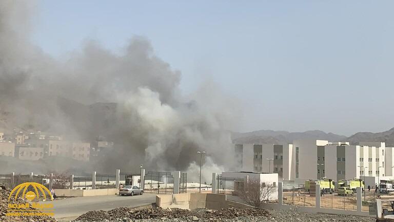 شاهد: لحظة اندلاع حريق داخل مستشفى المخواة الجديد .. و"متحدث الباحة" يكشف حجم الخسائر