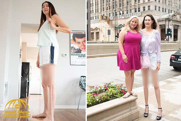 بالصور : شاهد.. امرأة صاحبة أطول أرجل في العالم تكشف عن أكثر الصعوبات التي تواجهها