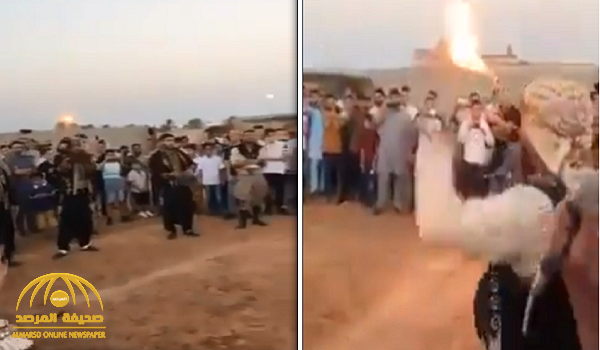 شاهد: مرتزقة سوريون  يرقصون في حفل زواج بمدينة  مصراتة الليبية