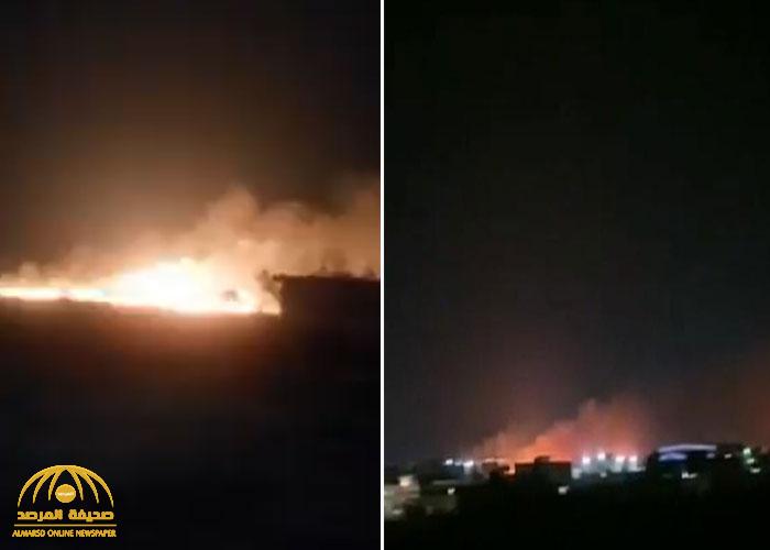 انفجارات "قوية" تهز قاعدة صلاح الدين الجوية بالعراق -فيديو