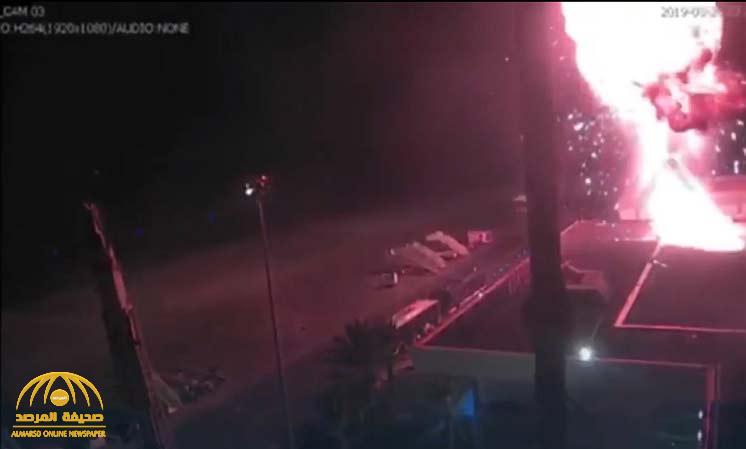 شاهد: فيديو جديد يعرض لحظة استهداف "مطار أبها" من قبل ميليشيات الحوثي
