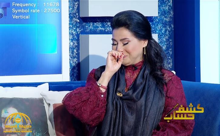 "شاهد".. ممثلة أردنية تنهار على الهواء مع "مي العيدان" وتثير الجدل!