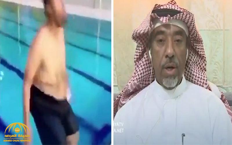بعد القفزة البهلوانية في المسبح .. بالفيديو : المواطن جاسم البريمان يكشف سر فقدانه أكثر من 60 كليو من وزنه