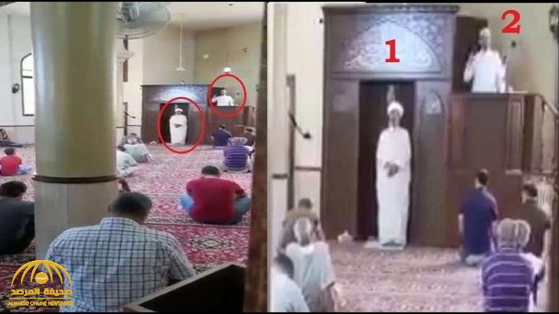 شاهد : فيديو "غريب" لخطيبين يلقيان خطبة الجمعة في نفس الوقت داخل مسجد !