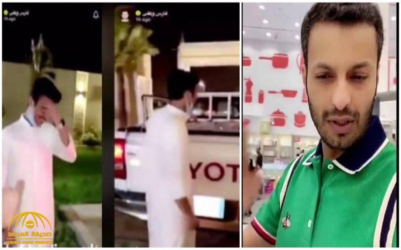 هاشتاق "فارس الرقيبة" يتصدر الترند بعد فيديو التغزل بشاب : "قسماً بالله لبناني يا جماعة"
