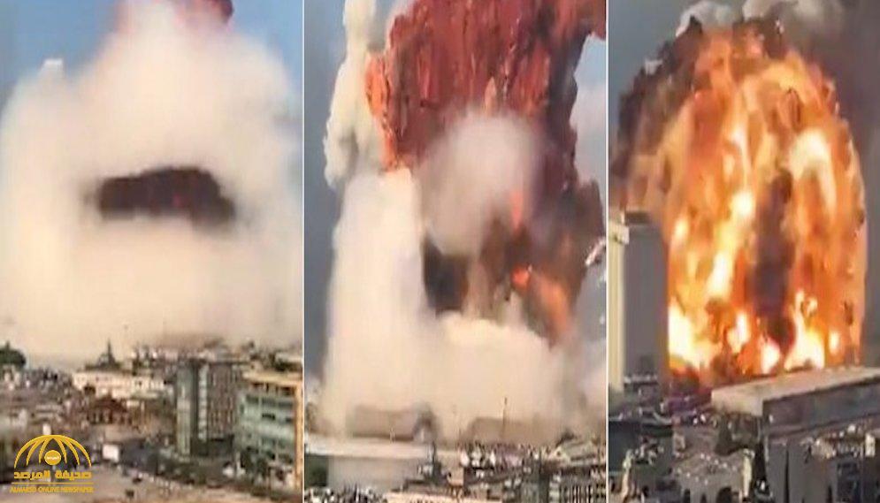 بعد ظهور خيمة "عيش الغراب".. خبراء يكشفون سر "الدخان الوردي" في انفجار بيروت الضخم