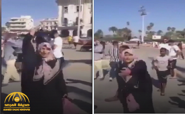 شاهد.. سيدة ليبية تشارك في احتجاجات طرابلس وتصرخ : فلوسنا عند السوريين والأتراك