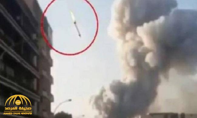 "بعد تداول مقاطع فيديو له" .. الكشف عن حقيقة صاروخ ظهر في سماء بيروت قبل الانفجار المدمر