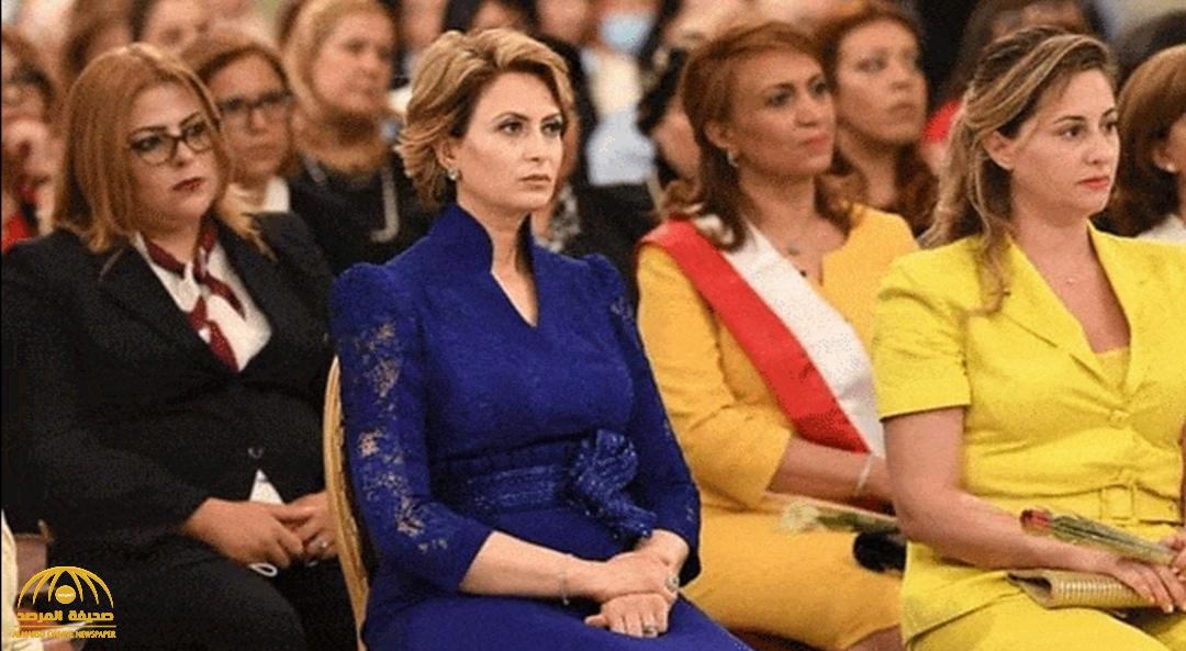 شاهد.. زوجة الرئيس التونسي تخطف الأنظار في أول ظهور رسمي لها