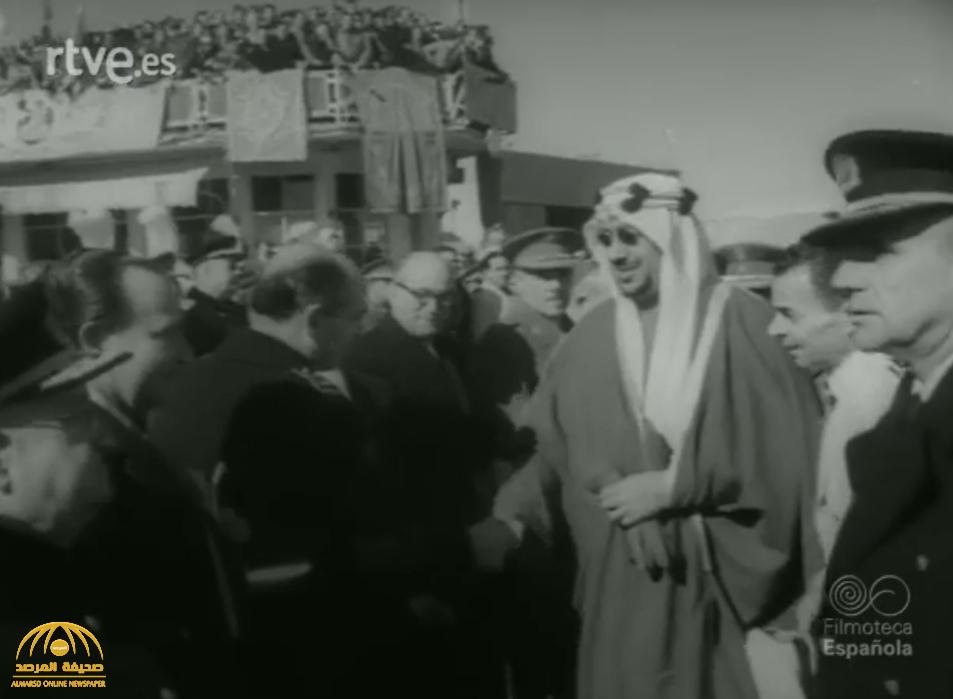 تجول بسيارة مكشوفة.. شاهد: فيديو نادر لزيارة الملك سعود لإسبانيا والمغرب!