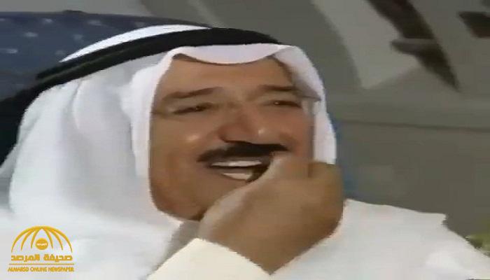 أمير الكويت الراحل يروي موقفا طريفا مع زوجته بسبب ضحكته المميزة