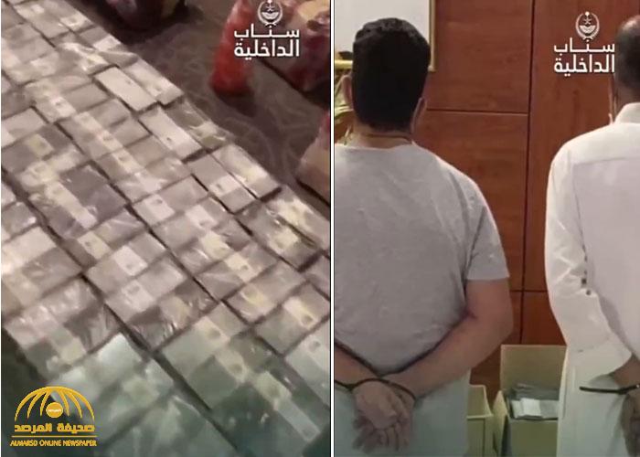 شاهد: القبض على مقيمين امتهنا تزييف العملات في الرياض.. والكشف عن جنسيتهما والمبلغ المزور المضبوط بحوزتيهما!