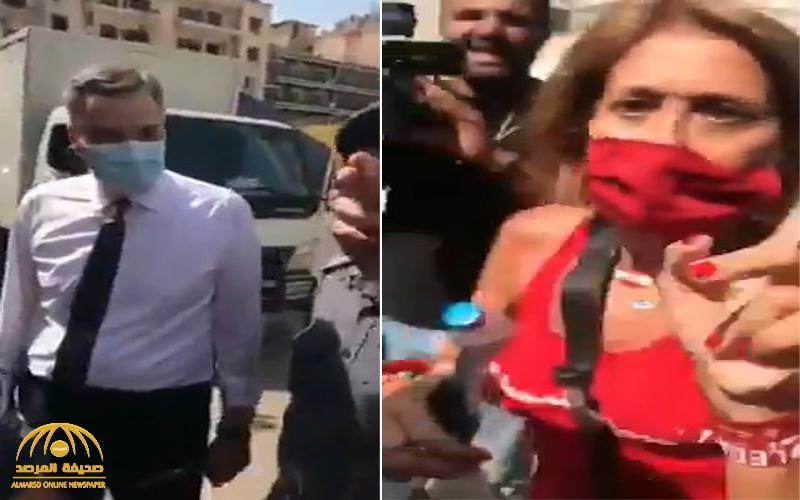 شاهد .. لبنانيون يهاجمون رئيس الحكومة المكلف أثناء جولة في بيروت : "ما بدنا اياك"