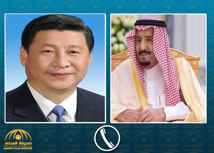 تفاصيل الاتصال الهاتفي بين خادم الحرمين والرئيس الصيني