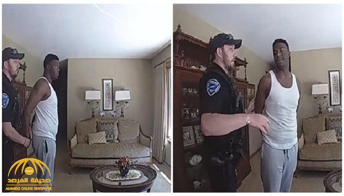 شاهد: الشرطة الأمريكية تقتحم منزلًا لـ"رجل أسود" بعد الانتقال إليه حديثًا وتُقيد يده.. والسبب غريب!