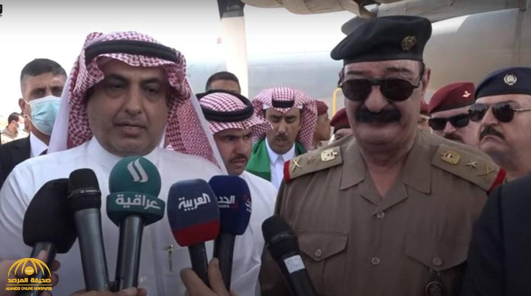 بالفيديو: السعودية ترسل  شحنة مساعدات  إلى  العراق