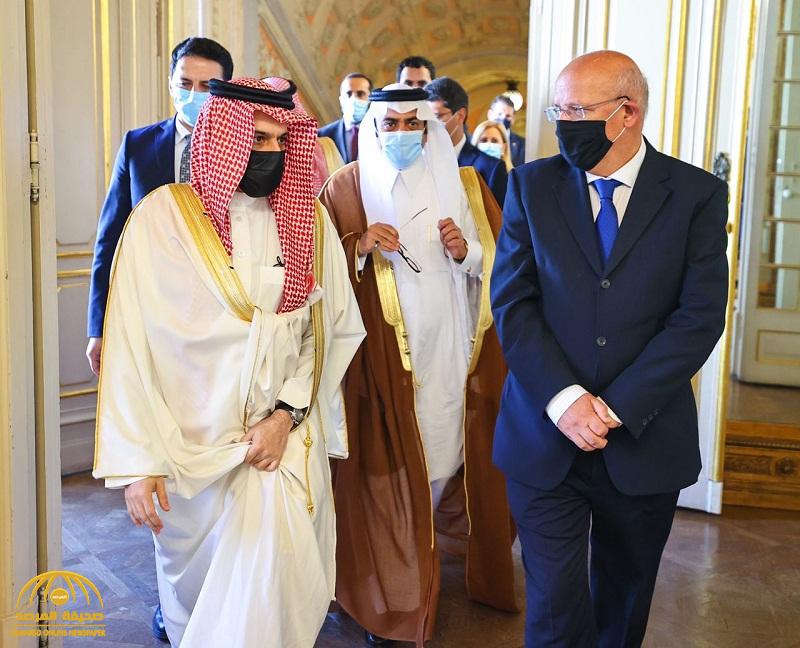بالصور .. أول تعليق من الأمير" فيصل بن فرحان" كأول وزير خارجية سعودي يزور هذا البلد الأوروبي
