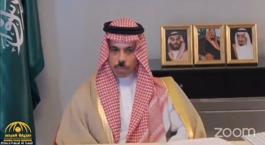 بالفيديو .. وزير الخارجية فيصل بن فرحان : قد يكون من الممكن قريبا حل الخلاف مع قطر
